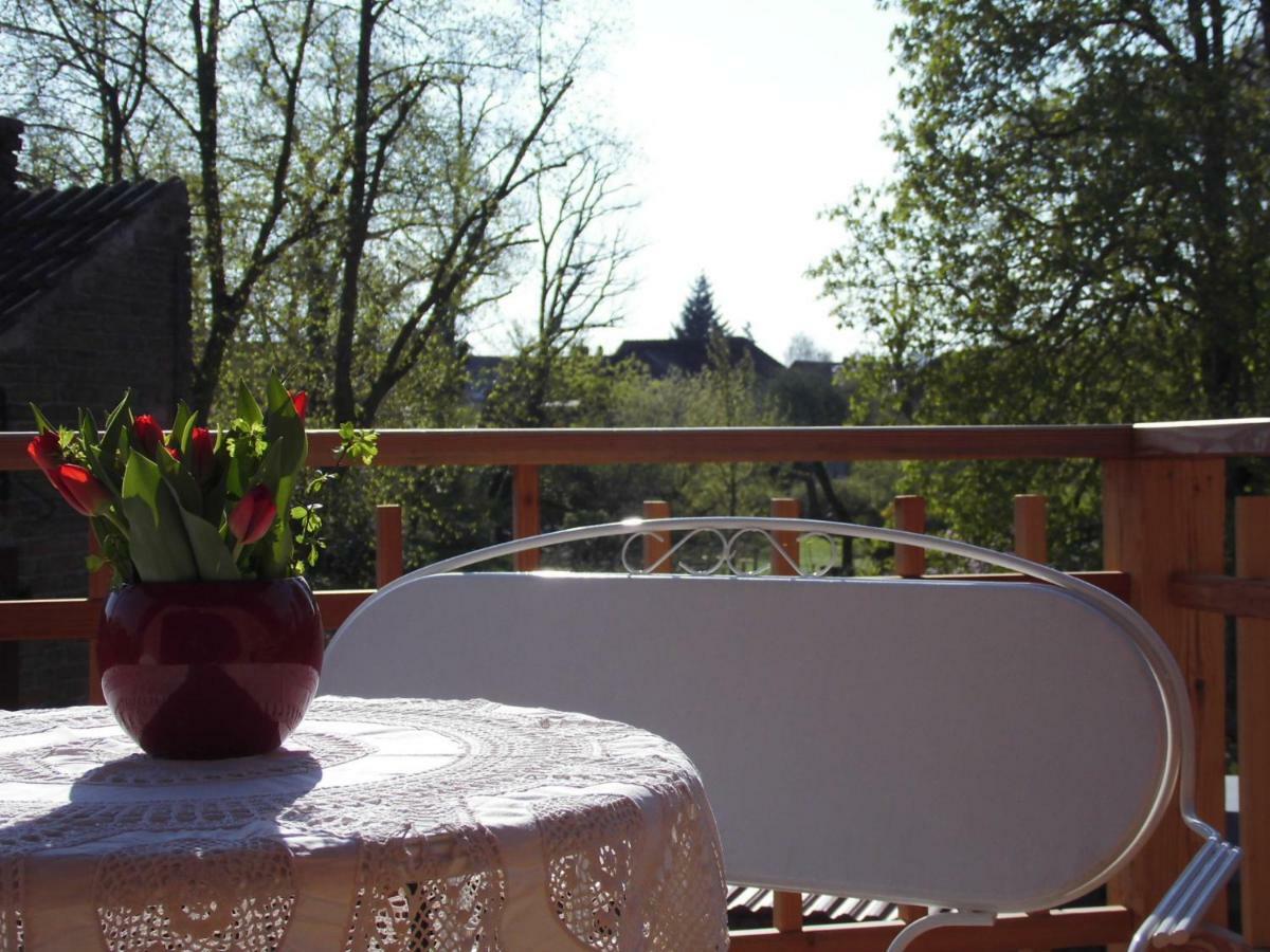 Schlossparkferienwohnungen Rheinsberg Mit Garten ภายนอก รูปภาพ